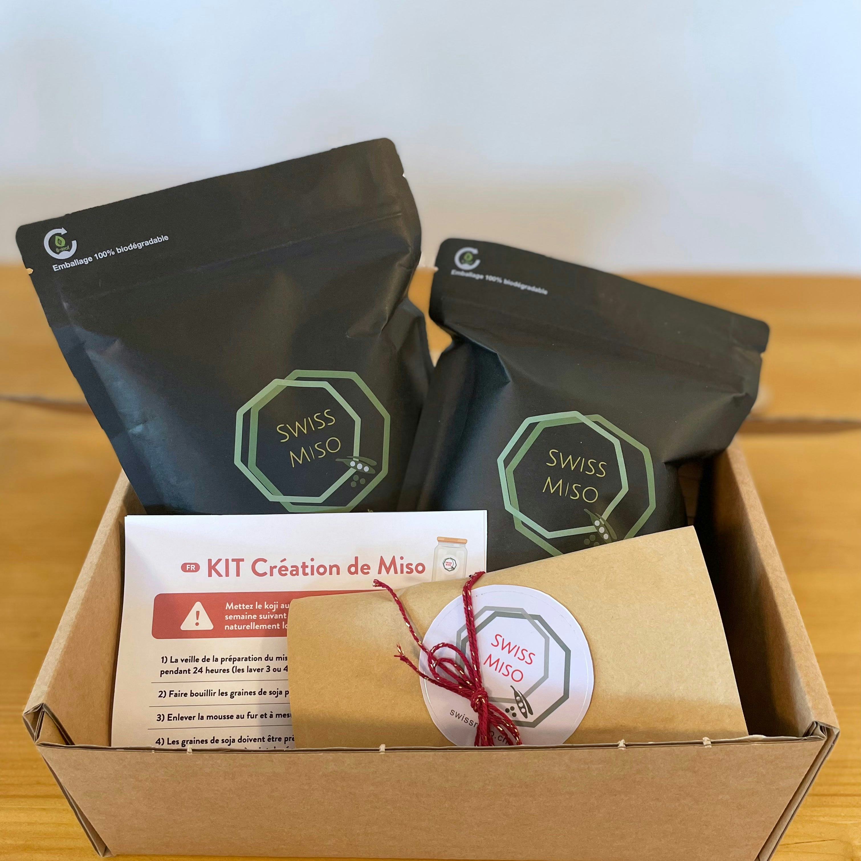 KIT Création de miso, artisanal product for direct sale in Switzerland