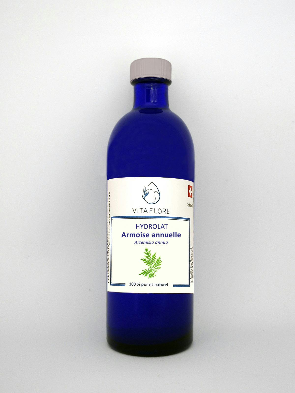 Annual mugwort hydrosol, artisanal product for direct sale in Switzerland